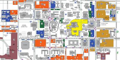 Universitat de North Texas a Dallas mapa