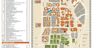 Universitat de Texas a Dallas mapa